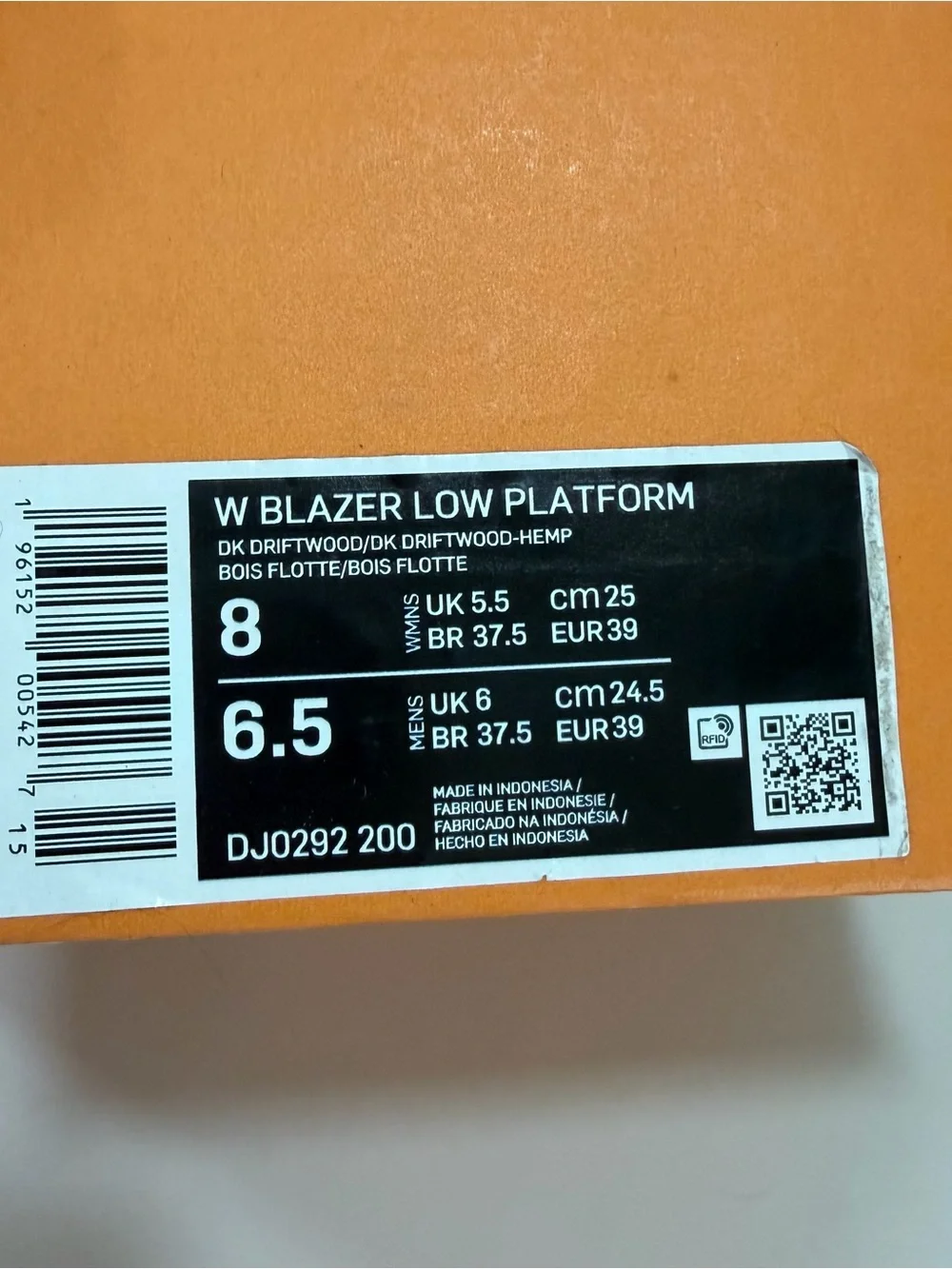 Women’s Low-Top Blazer Platforms